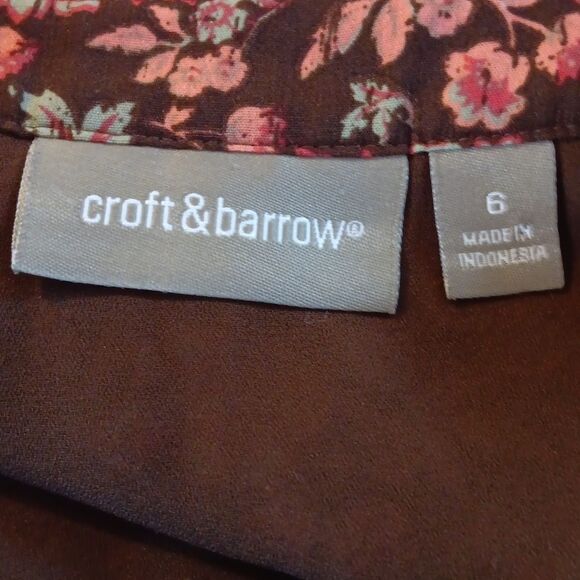 Croft and Barrow Floral Midi Dress - Picture 9 of 12